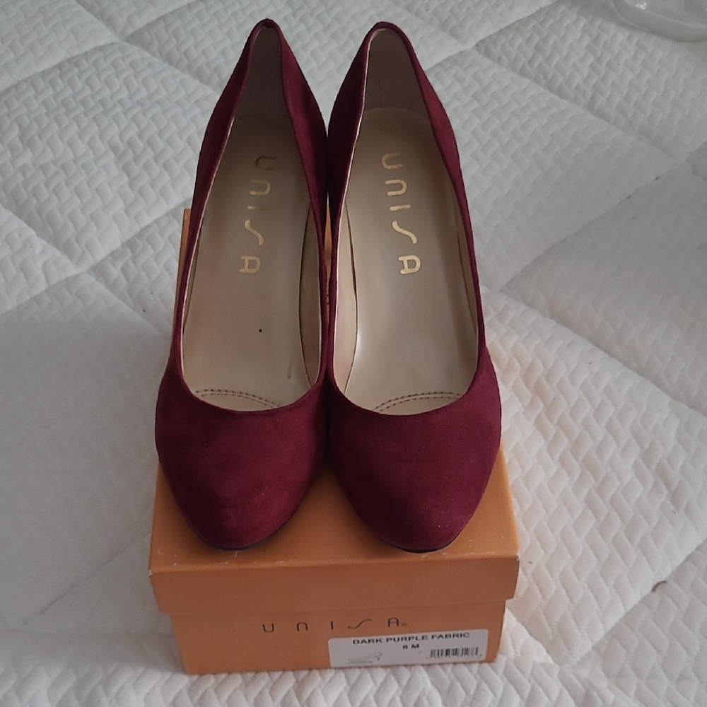 Unisa Dark Purple Women's Heels